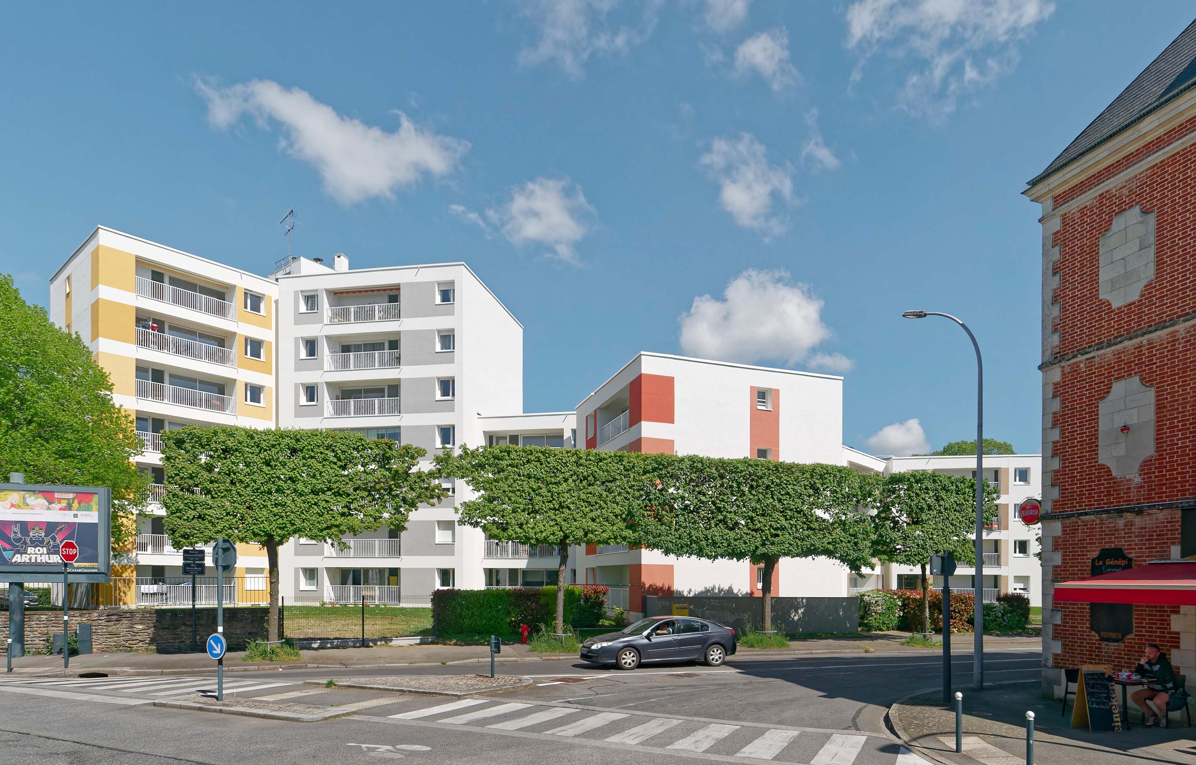 Rénovation BBC de 91 logements à Rennes