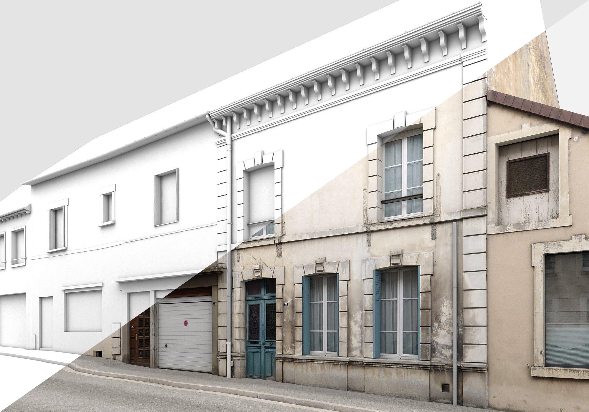 Rénovation de deux maisons à Alençon