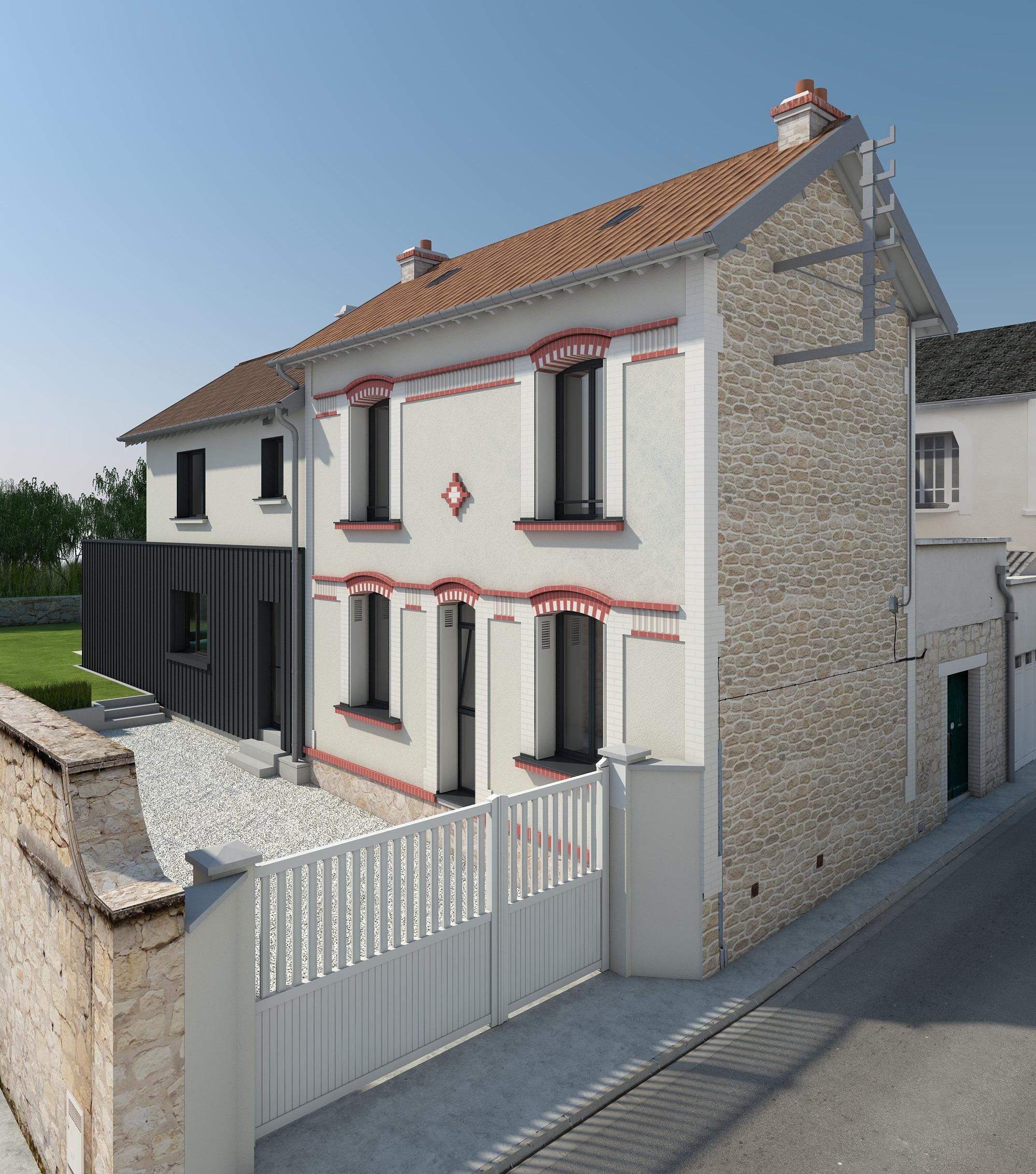 Rénovation et Extension d'une maison à Caen