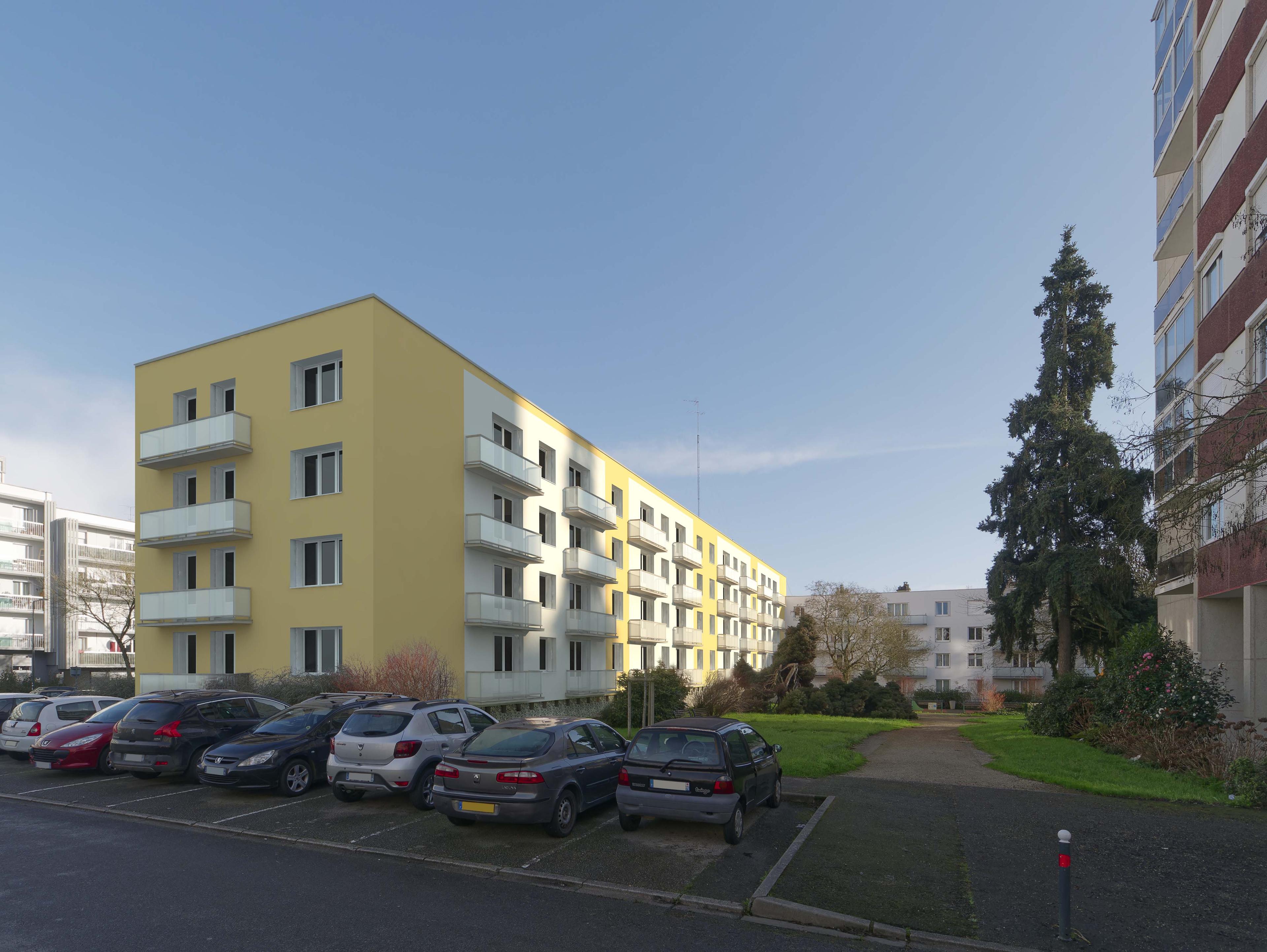 Rénovation BBC de 32 Logements à Rennes