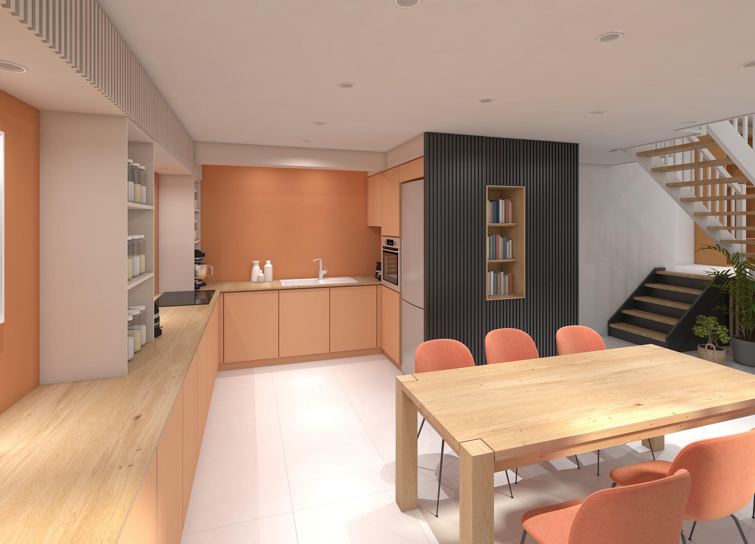 Visuel Projet A - Depuis la cuisine