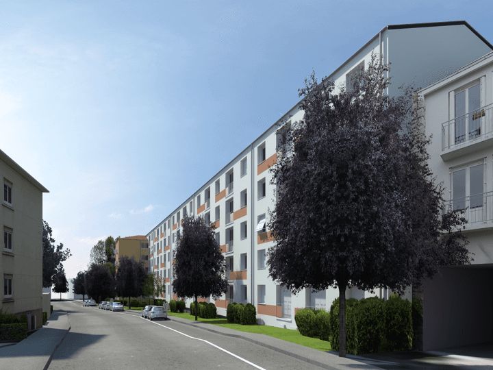 Visuel du projet - Angle Sud-Est