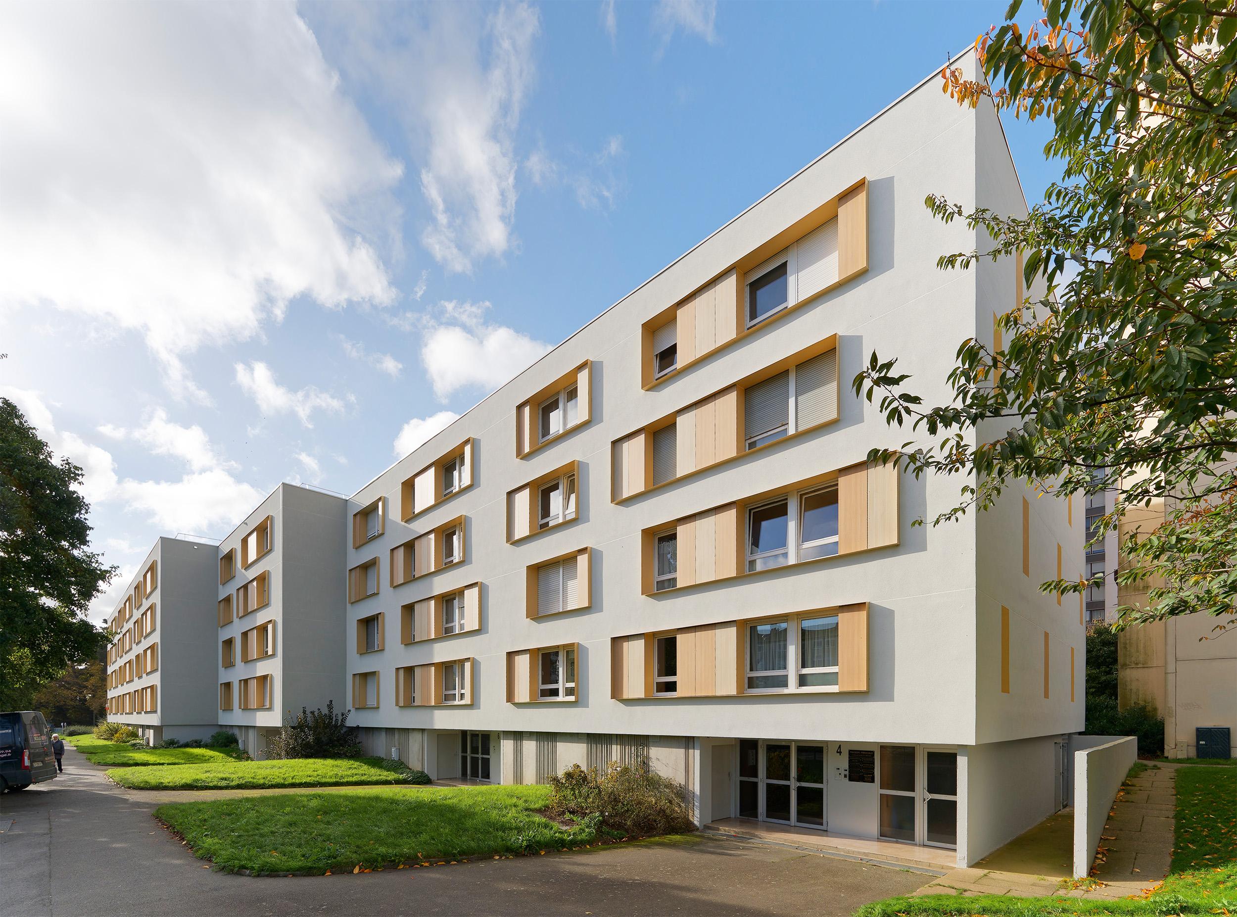 Rénovation BBC de 48 Logements à Rennes