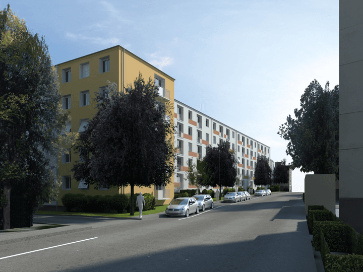 Visuel du projet - Angle Sud-Ouest