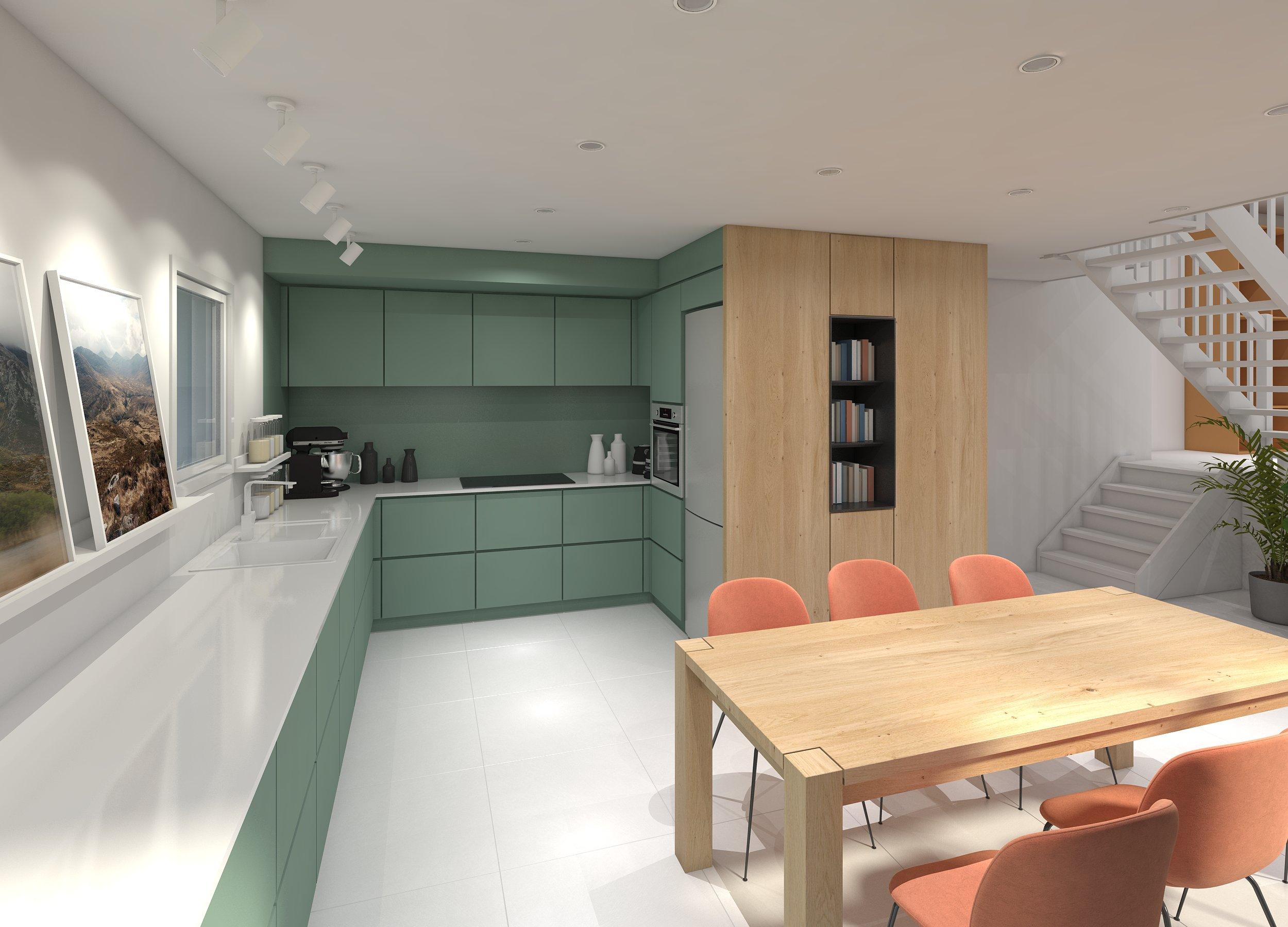 Visuel Projet B - Depuis la cuisine