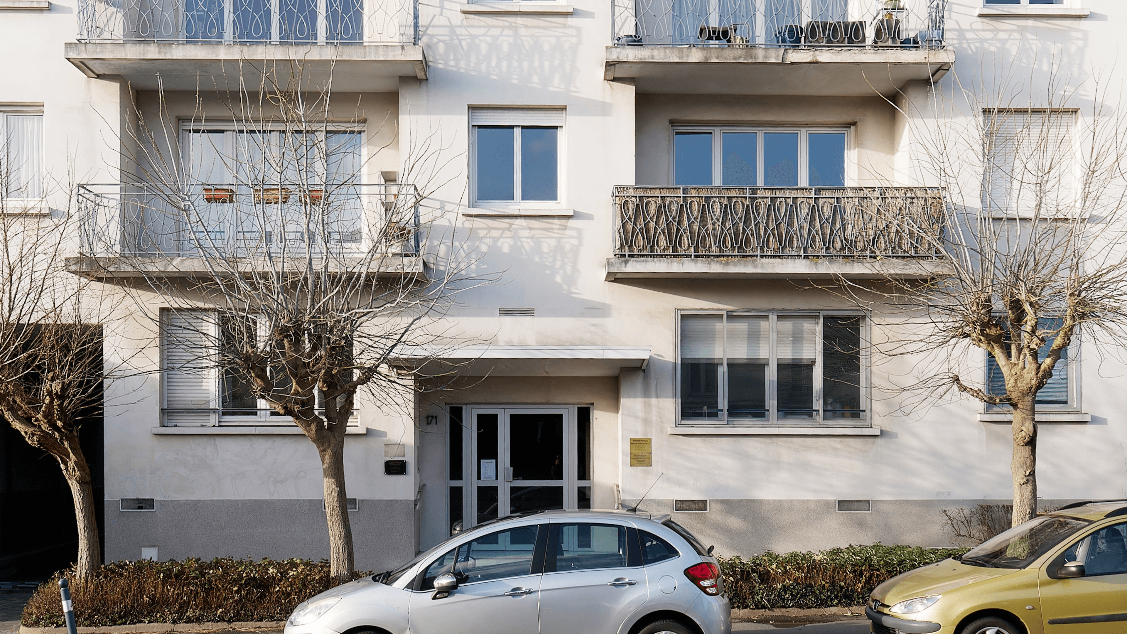 Photographie de l'existant, Entrée façade Sud